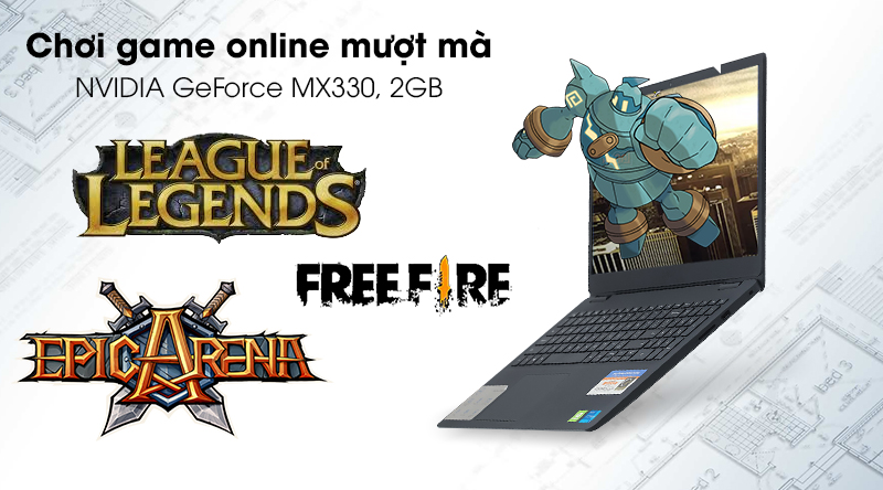 Laptop Dell Inspiron 3501 i5 1135G7/8GB/512GB/2GB MX330/Win10 (70234074)