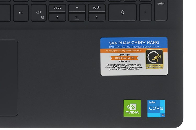 Laptop Dell Inspiron 3501 i5 1135G7/8GB/512GB/2GB MX330/Win10 (70234074) Màu Đen
