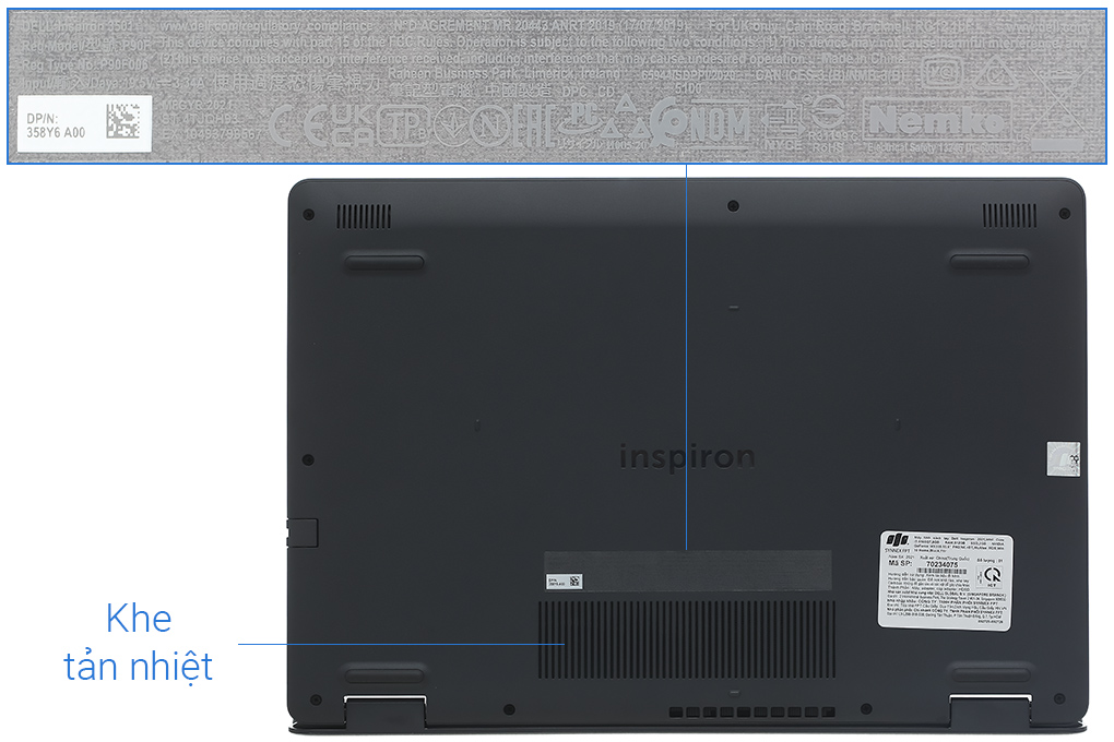 Laptop Dell Inspiron 3501 i7 1165G7/8GB/512GB/2GB MX330/Win10 (70234075) - 11