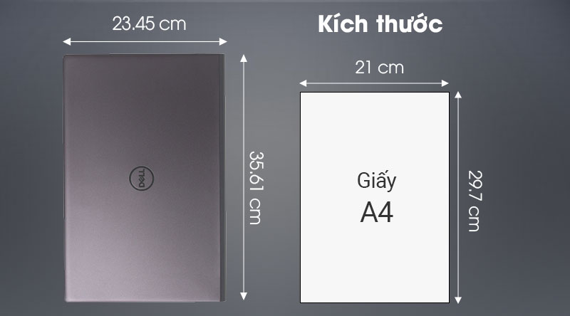 Laptop Dell Vostro 5502 i5 1135G7/8GB/256GB/Win10 (70231340)