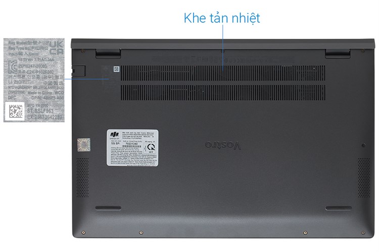 Laptop Dell Vostro 5502 i5 1135G7/8GB/256GB/Win10 (70231340) Màu Xám