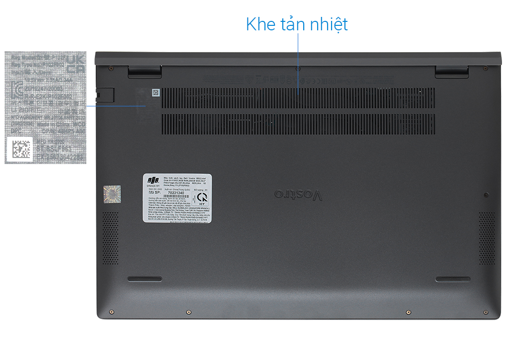 Laptop Dell Vostro 5502 i5 1135G7/8GB/256GB/Win10 (70231340) - 13
