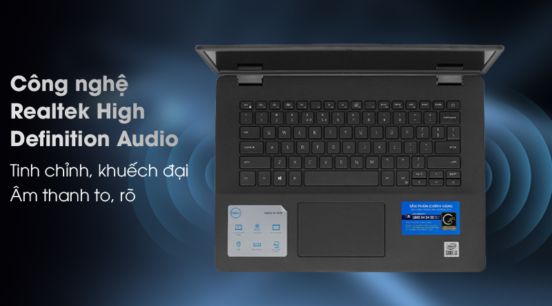 Laptop Dell Vostro 3401 i3 1005G1/4GB/256GB+1TB/Win10 (70227392)