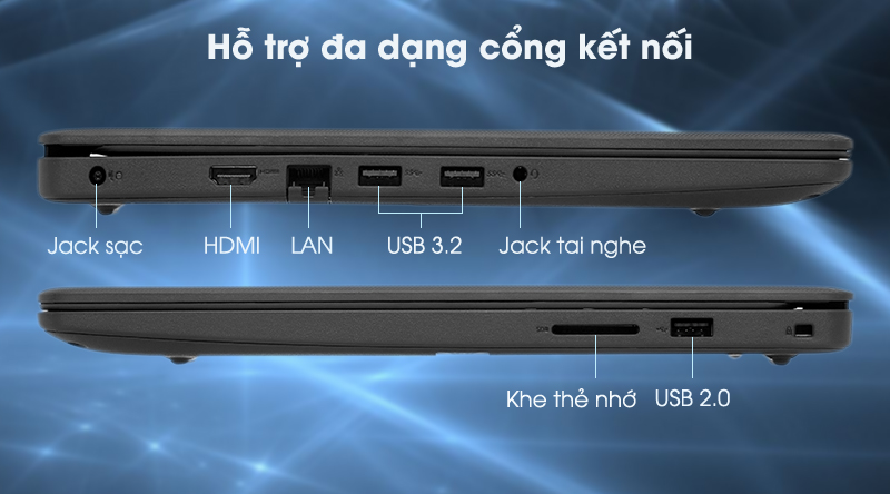 Laptop Dell Vostro 3401 i3 1005G1/4GB/256GB+1TB/Win10 (70227392)