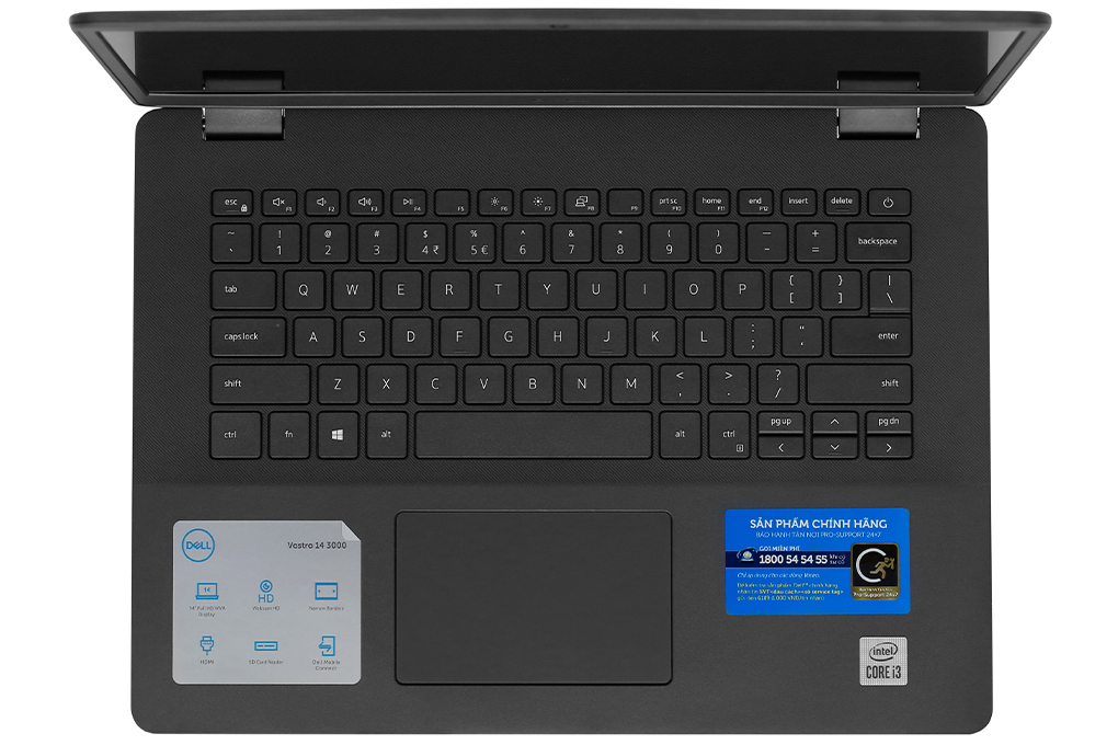 Laptop Dell Vostro 3401 i3 1005G1/4GB/256GB+1TB/Win10 (70227392) - 4