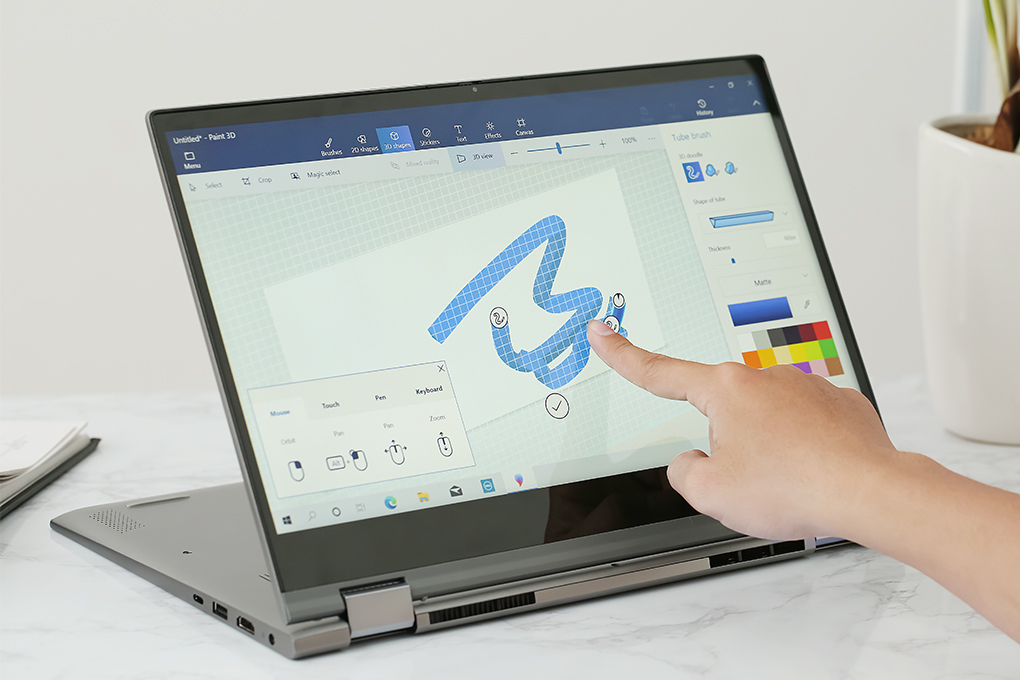 Laptop Dell Inspiron 5406 i5 1135G7/8GB/512GB/Touch/Win10 (70232602) Màu Xám