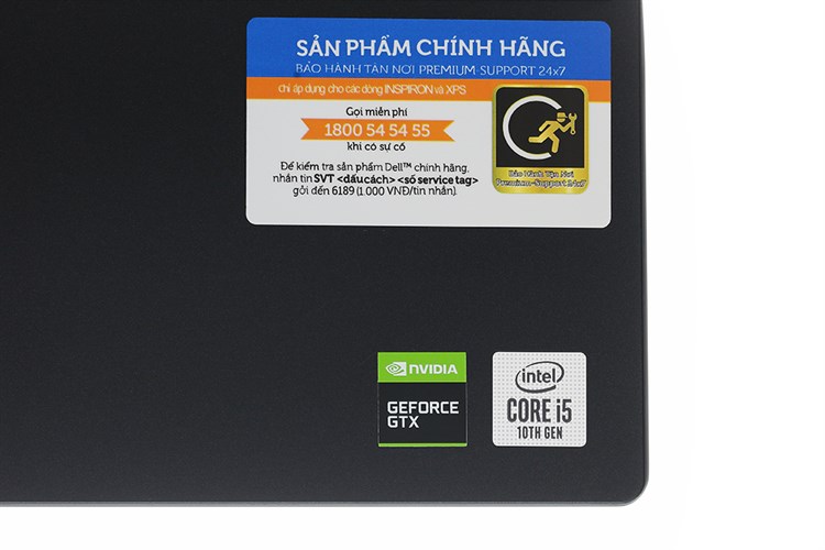 Laptop Dell G3 15 3500 i5 10300H/8GB/256GB+1TB/120Hz/4GB GTX1650/Win10 (70223130) Màu Đen