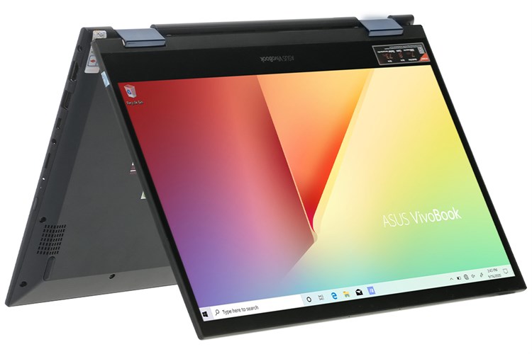 Laptop Asus VivoBook Flip TM420IA R3 4300U/4GB/256GB/Touch/Pen/Win10 (EC155T) Màu Đen