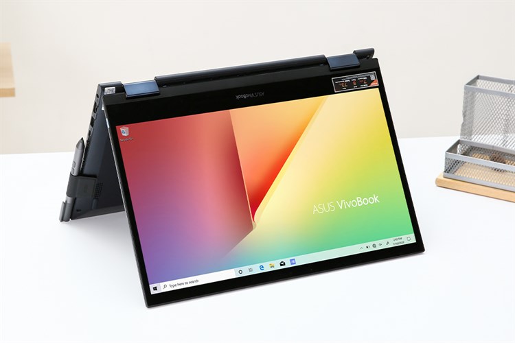 Laptop Asus VivoBook Flip TM420IA R3 4300U/4GB/256GB/Touch/Pen/Win10 (EC155T) Màu Đen
