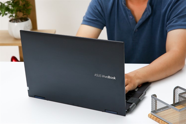 Laptop Asus VivoBook Flip TM420IA R3 4300U/4GB/256GB/Touch/Pen/Win10 (EC155T) Màu Đen