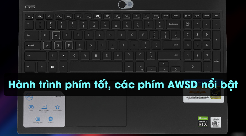 Laptop Dell G5 15 5500 i7 10750H/16GB/512GB/144Hz/6GB RTX2060/Win10 (70228123)