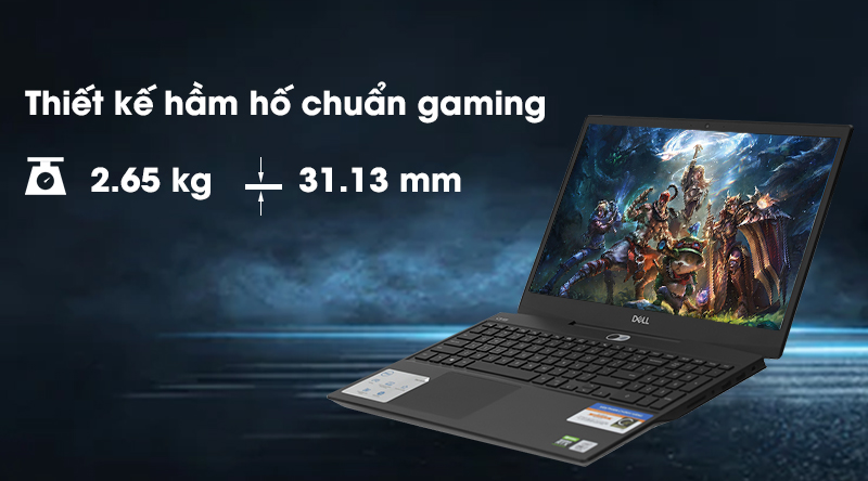 Laptop Dell G5 15 5500 i7 10750H/16GB/1TB SSD/300Hz/8GB RTX2070/Win10 (70225484)