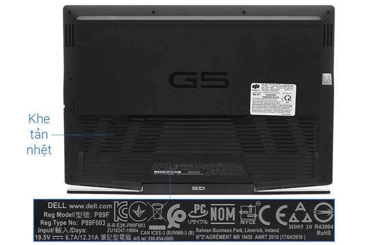 Laptop Dell G5 15 5500 i7 10750H/16GB/1TB SSD/300Hz/8GB RTX2070/Win10 (70225484)