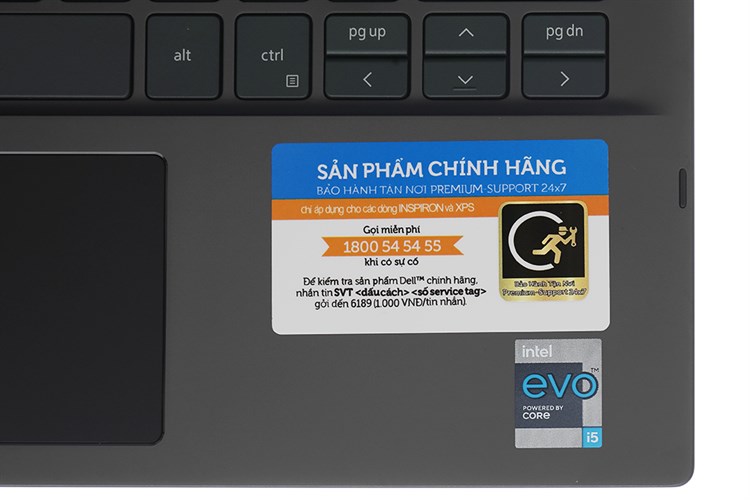 Laptop Dell Inspiron 7306 i5 1135G7/8GB/512GB/Touch/Pen/Win10 (N3I5202W) Màu Đen