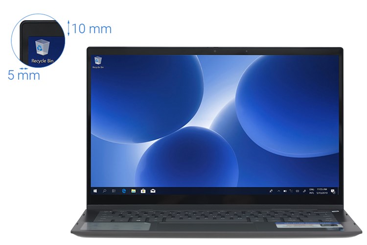 Laptop Dell Inspiron 7306 i5 1135G7/8GB/512GB/Touch/Pen/Win10 (N3I5202W) Màu Đen