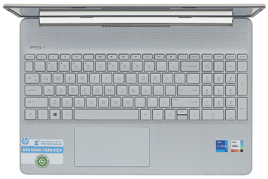 Laptop HP 15s fq2045TU i7 1165G7/8GB/512GB/Win10 (31D93PA) Màu Vàng