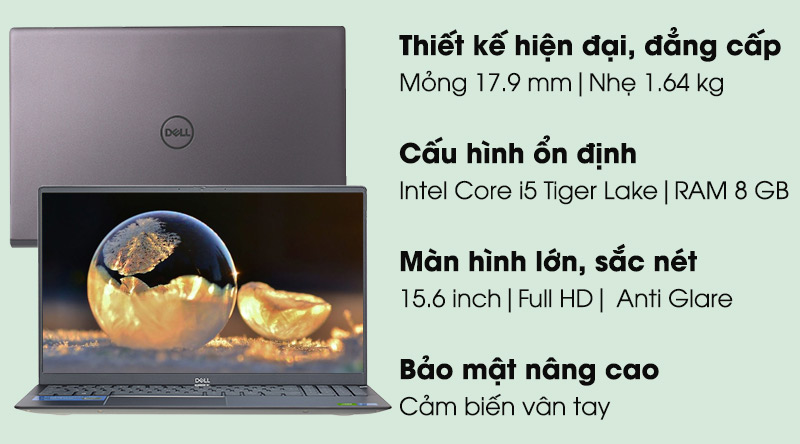 Dell Vostro 5502 i5 1135G7 (NT0X01) - Chính hãng, trả góp