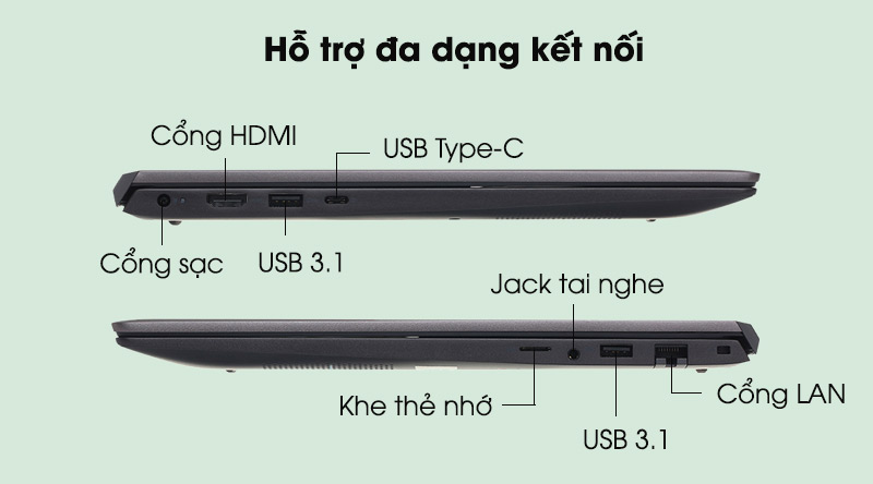 Laptop Dell Vostro 5502 i5 1135G7/8GB/512GB/2GB MX330/Win10 (NT0X01)
