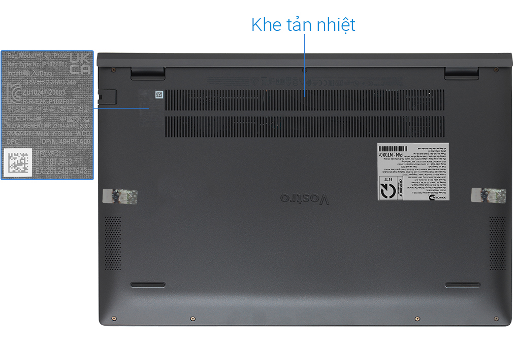 Laptop Dell Vostro 5502 i5 1135G7/8GB/512GB/2GB MX330/Win10 (NT0X01) - 14