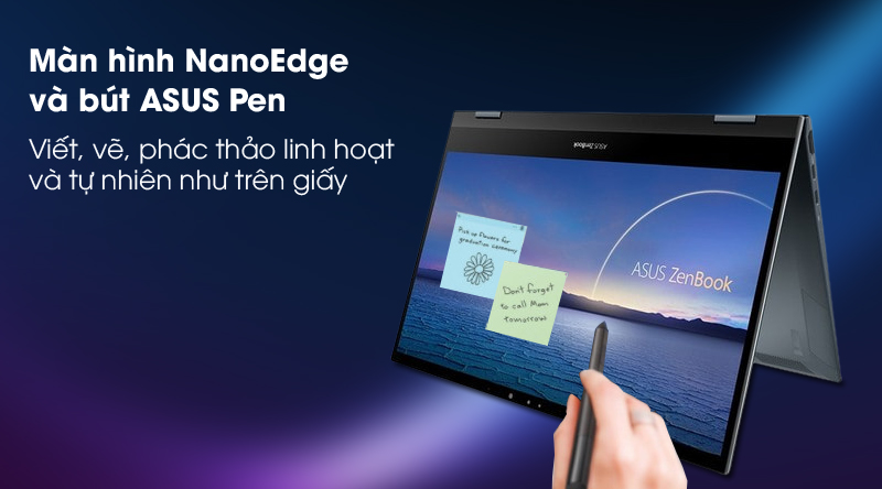 Laptop Asus ZenBook Flip UX363EA i5 1135G7/8GB/512GB/OLED/Touch/Pen/Win10 (HP130T)