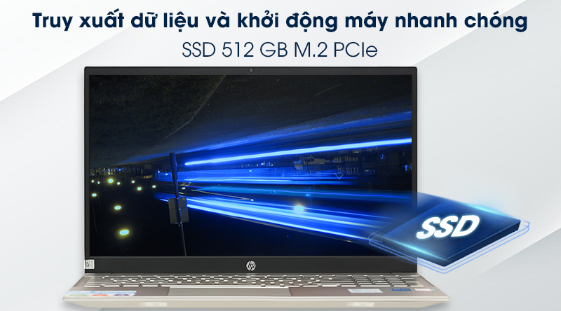 Laptop HP Pavilion 15 eg0070TU i5 1135G7/8GB/512GB/Office H&S2019/Win10 (2L9H3PA)