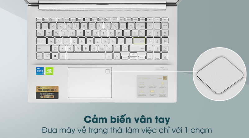 Laptop Asus VivoBook A515EP i5 1135G7/8GB/512GB/2GB MX330/Win10 (BQ194T)