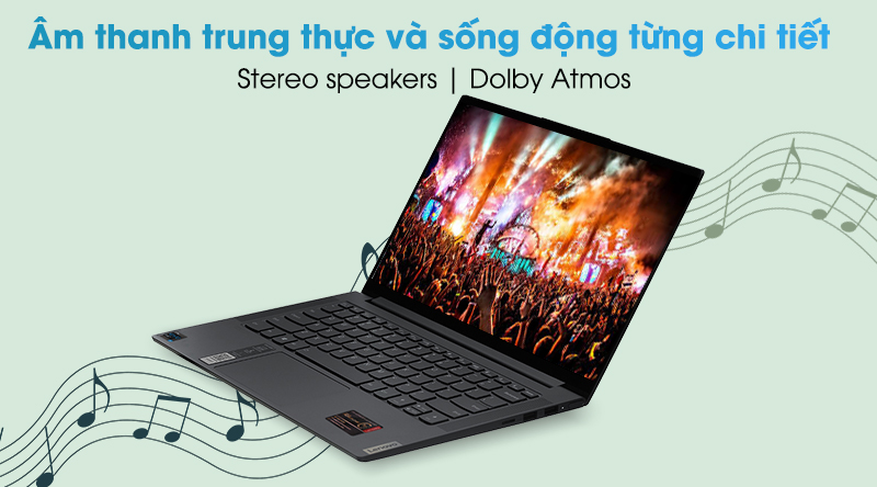 Laptop Lenovo Yoga Slim 7 14ITL05 i5 (82A3000DVN) - Âm thanh