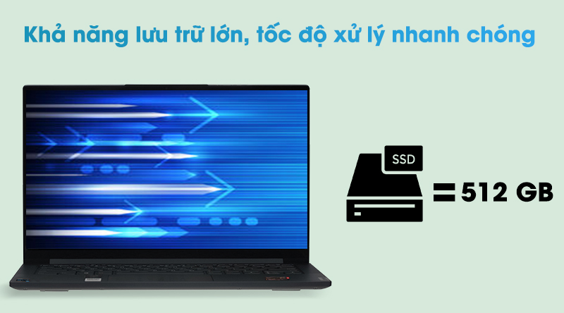 Laptop Lenovo Yoga Slim 7 14ITL05 i5 (82A3000DVN) - SSD