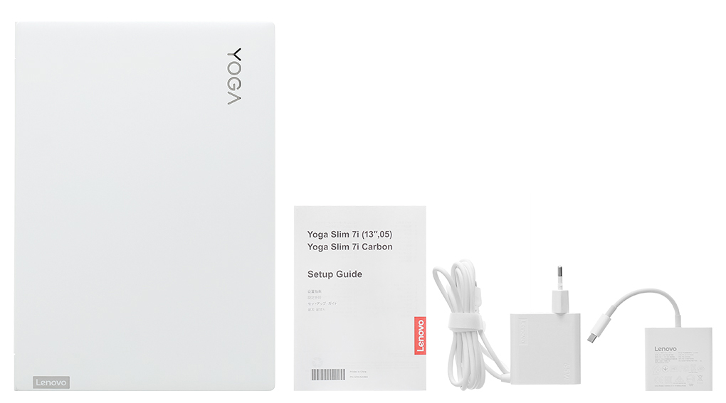 Bộ sản phẩm gồm: Dây nguồn, Sách hướng dẫn, Thùng máy, Adapter chuyển ( Type C to VGA&HDMI ) , Sạc Laptop Lenovo