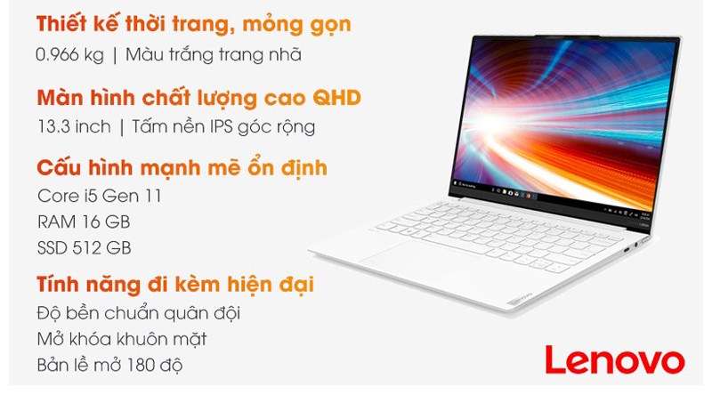 Laptop Lenovo YOGA Slim 7 Carbon 13ITL5 i5 1135G7 | Chính hãng, giá rẻ