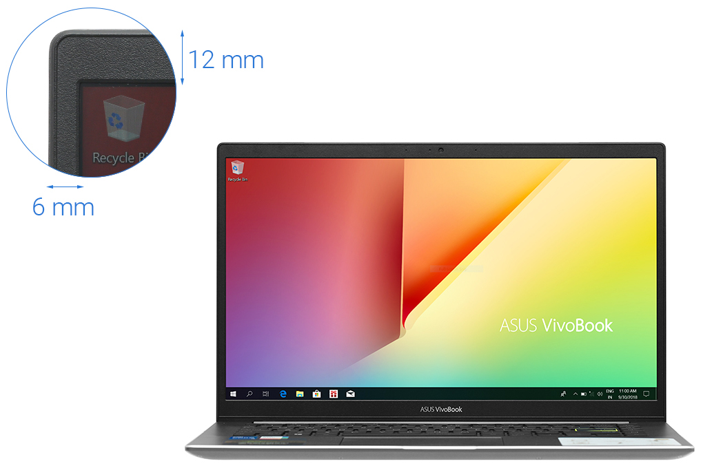 Laptop Asus VivoBook S433EA i5 1135G7/8GB/512GB/Win10 (AM439T) - 3