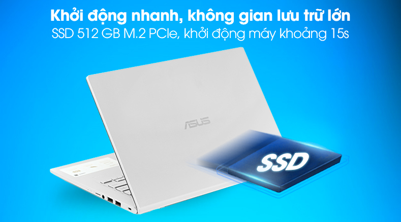 Laptop Asus VivoBook X415JA (EK258T) - Ổ SSD