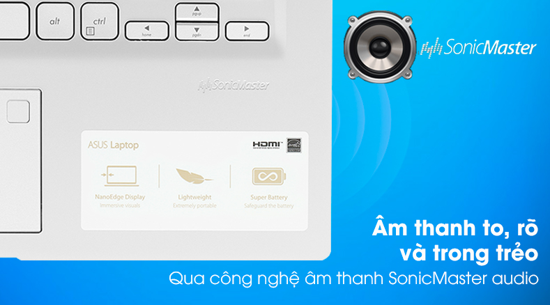 Laptop Asus VivoBook X415JA i3 1005G1/4GB/512GB/Win10 (EK258T)