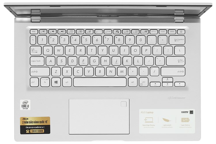 Laptop Asus VivoBook X415JA i3 1005G1/4GB/512GB/Win10 (EK258T) Màu Bạc