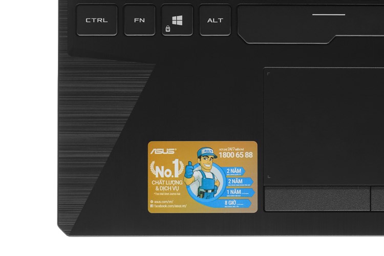 Laptop Asus TUF Gaming FX506LI i5 10300H/8GB/512GB/144Hz/4GB GTX1650Ti/Win10 (HN039T) Màu Xám