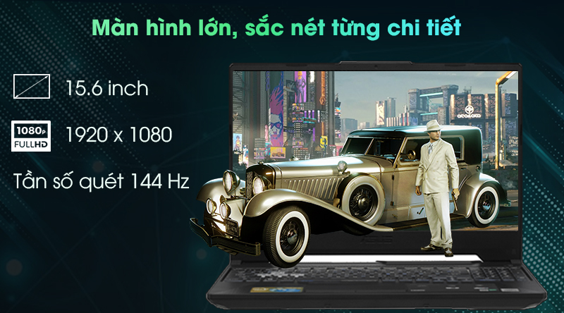 Asus TUF Gaming FX506LI i5 (HN039T) - màn hình