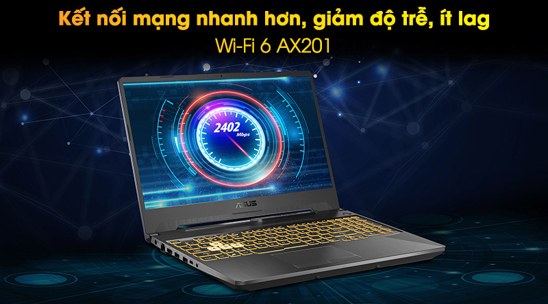 Laptop Asus TUF Gaming FX506LI i7 10870H/8GB/512GB/144Hz/4GB GTX1650Ti/Win10 (HN096T)