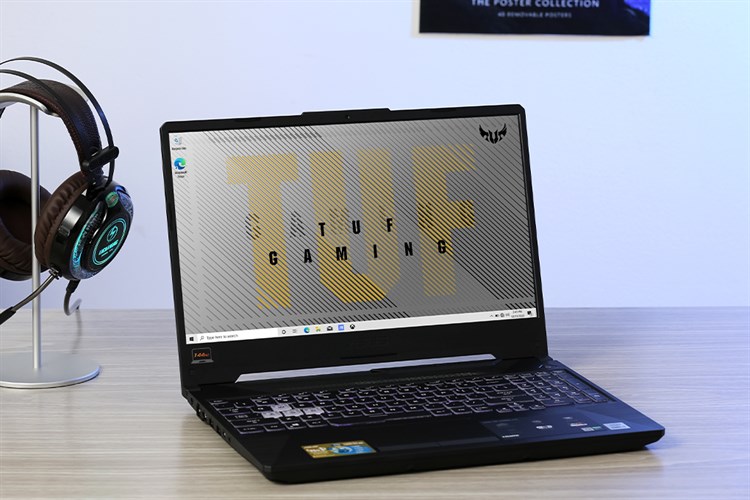 Laptop Asus TUF Gaming FX506LI i7 10870H/8GB/512GB/144Hz/4GB GTX1650Ti/Win10 (HN096T) Màu Xám