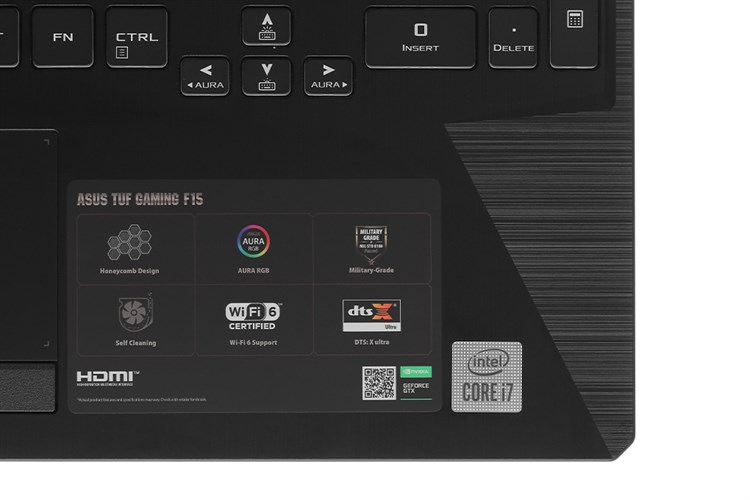 Laptop Asus TUF Gaming FX506LI i7 10870H/8GB/512GB/144Hz/4GB GTX1650Ti/Win10 (HN096T) Màu Xám