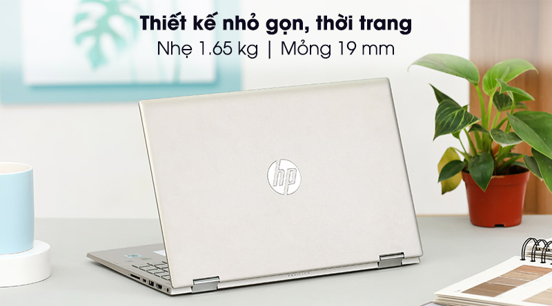 HP Pavilion x360 dw1016TU i3 (2H3Q0PA) - thiết kế