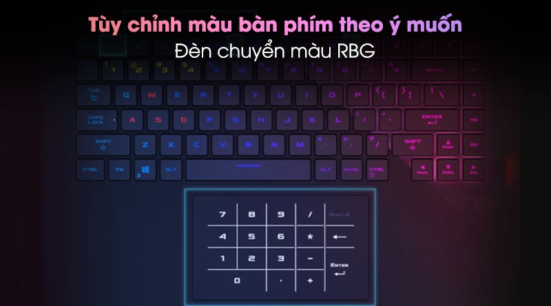 Laptop Asus Rog Strix Scar 15 G533Q R7 5800H/16GB/1TB SSD/8GB RTX3070/Balo/Chuột/Win10 (HQ081T) - 9