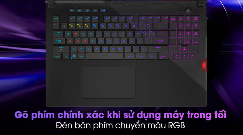 Laptop Asus Rog Strix Scar 17 G733Q R9 5900HX/32GB/1TB SSD/16GB RTX3080/Balo/Chuột/Win10 (HG021T) - 11