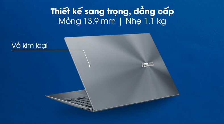 Laptop Asus ZenBook UX325EA i5 (EG079T) - Thiết kế