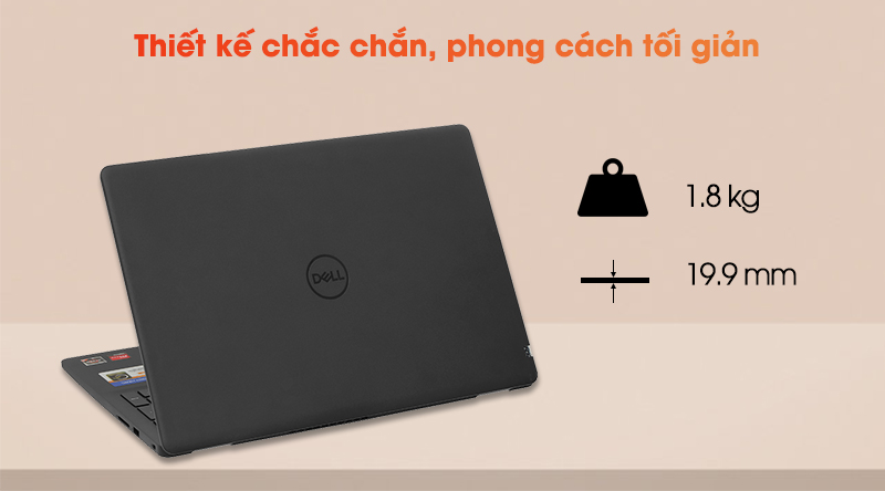 Dell Inspiron 3505 R3 3250U (Y1N1T1) - Thiết kế