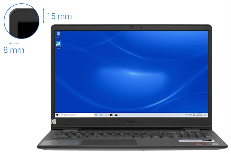 Laptop Dell Inspiron 3505 R3 3250U/8GB/256GB/Win10 (Y1N1T1) Màu Đen
