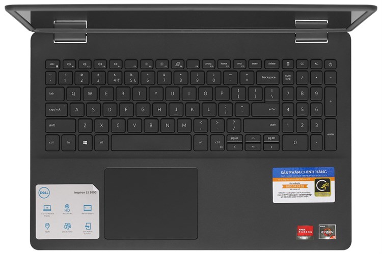 Laptop Dell Inspiron 3505 R3 3250U/8GB/256GB/Win10 (Y1N1T1) Màu Đen