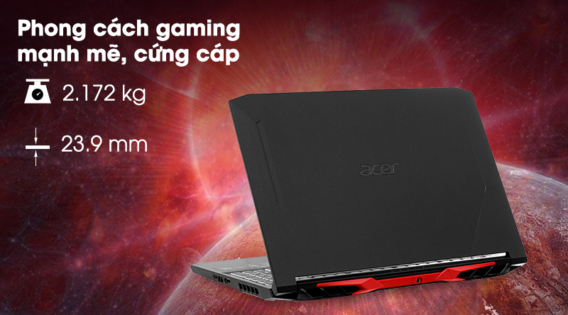 Laptop Acer Nitro 5 Gaming AN515 44 R9JM R5 4600H/8GB/512GB/4GB GTX1650/144Hz/Balo/Win10 (NH.Q9MSV.003)