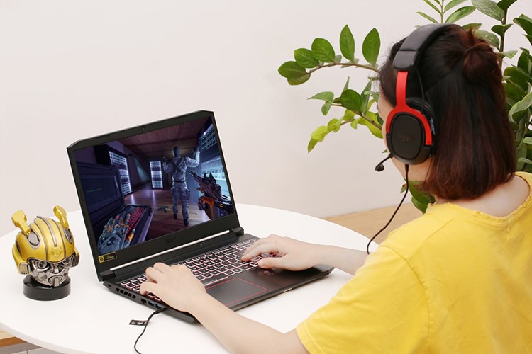 Laptop Acer Nitro 5 Gaming AN515 44 R9JM R5 4600H/8GB/512GB/4GB GTX1650/144Hz/Balo/Win10 (NH.Q9MSV.003) Màu Đen