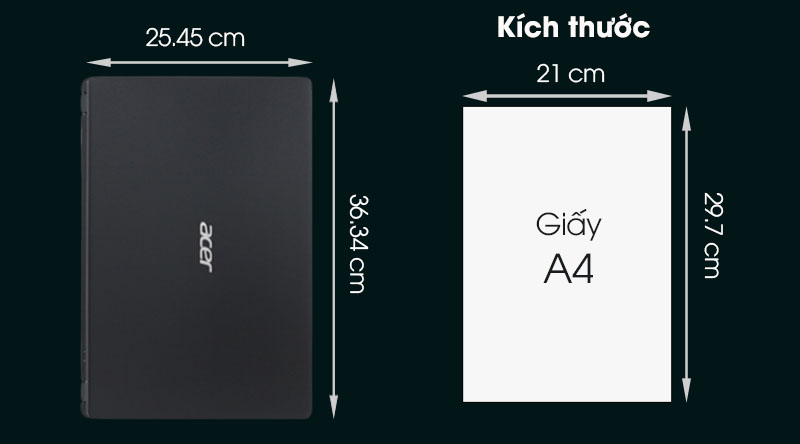 Laptop Acer Aspire 7 Gaming A715 42G R4ST R5 5500U/8GB/256GB/4GB GTX1650/Win10 (NH.QAYSV.004)