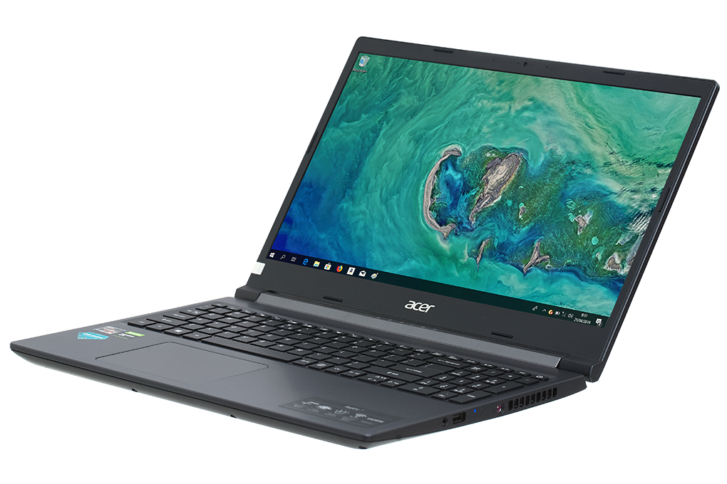 Laptop Acer Aspire 7 Gaming A715 42G R4ST R5 5500U/8GB/256GB/4GB GTX1650/Win10 (NH.QAYSV.004) Màu Đen